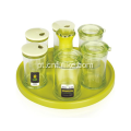 E-friendly 6Pcs Tempero Jar Oil Pot